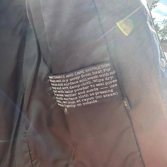 Vintage Michael Jackson MJ Beat It Genuine Black Leather Jacket With Silver Mesh - Picture 12 of 14